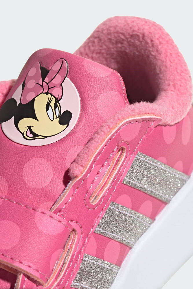 Bebek Grand Court Minnie Tenis Ayakkabısı IF4056 Pembe 