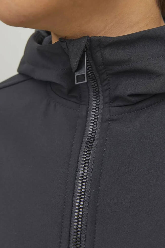 Çocuk Basic Softshell Kapüşonlu Ceket 12236738 Siyah 