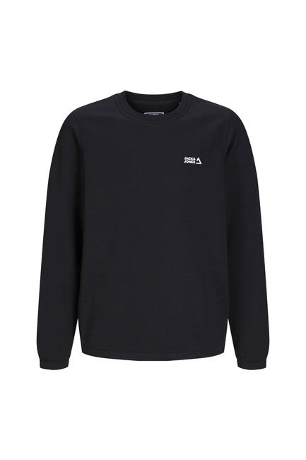 Jack & Jones - Çocuk Basıc Sweat 12263315 Siyah (1)