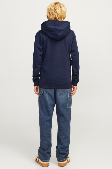 Jack & Jones - Çocuk Outdoor Logo Sweat Hood Sweat 12263378 Lacivert (1)