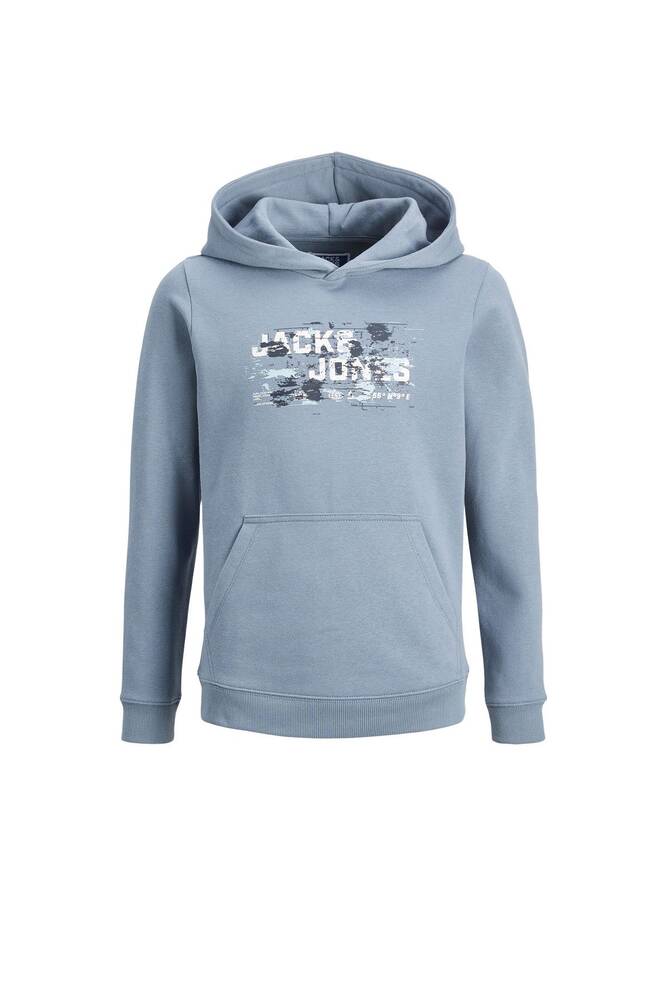 Çocuk Outdoor Logo Sweat Hood Sweat 12263378 Mavi 