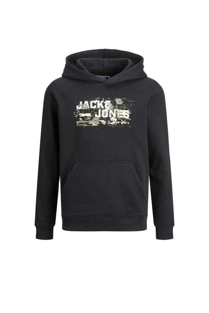 Çocuk Outdoor Logo Sweat Hood Sweat 12263378 Siyah 