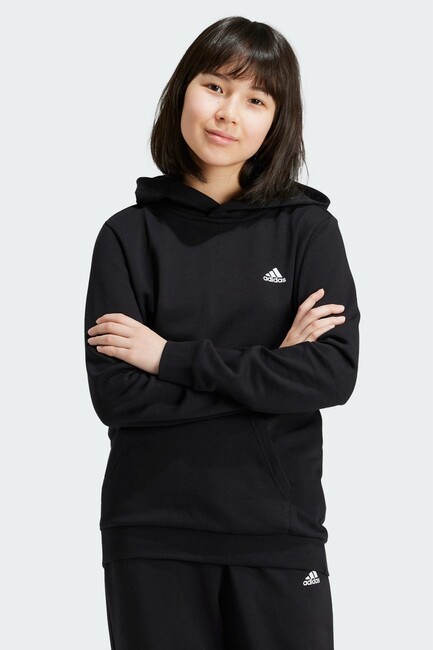 Adidas - Çocuk SL Kapüşonlu Sweat IV7310 Siyah 