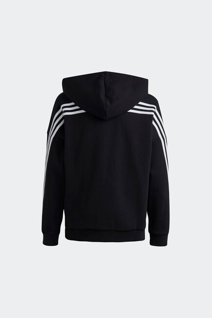 Adidas - Çocuk U Fı 3S Fermuarlı Sweat HR6317 Siyah (1)