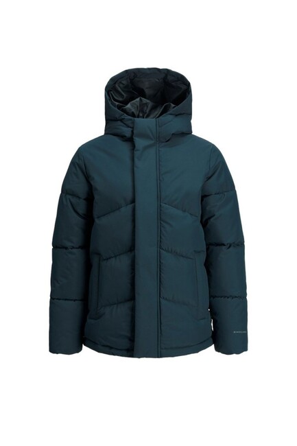 Jack & Jones - Çocuk World Puffer Mont 12260052 Yeşil 