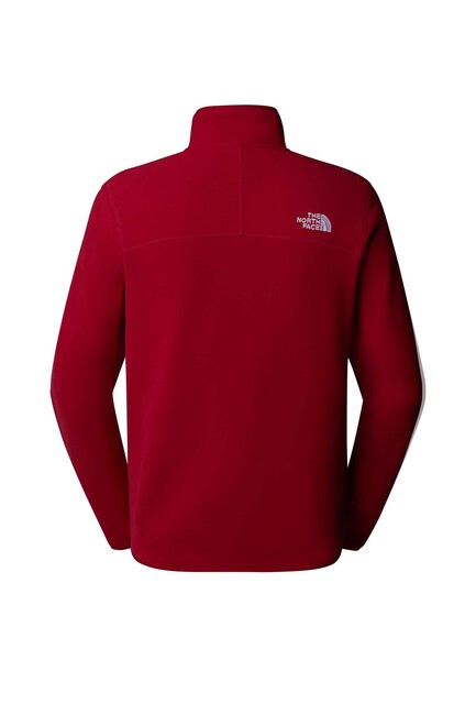 The North Face - Erkek 100 Glacıer 1/4 Zıp Ceket NF0A855W3RO1 Kırmızı (1)