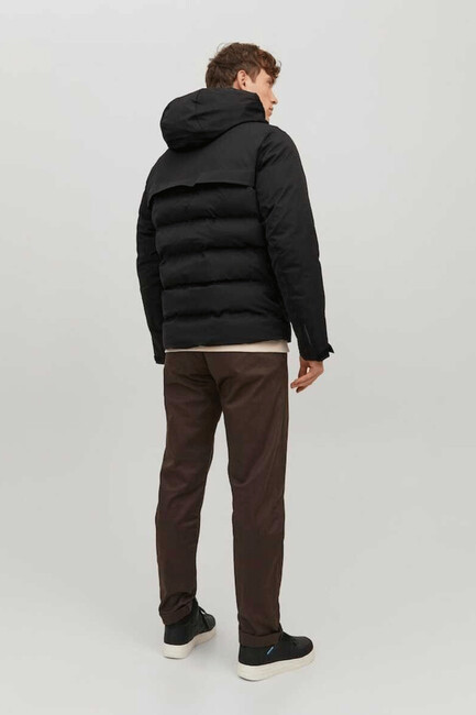 Jack & Jones - Erkek 3M Jcotarwin Puffer Mont 12225287 Siyah (1)