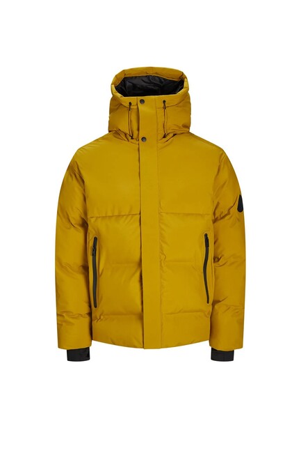 Jack & Jones - Erkek Alpha Puffer Mont 12261971 Sarı 