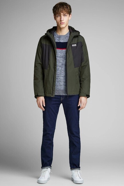 Jack & Jones - Erkek Best Ceket 12140297 Haki (1)