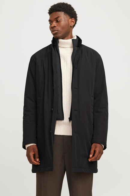 Jack & Jones - Erkek Blaremy Coat Ceket 12264837 Siyah 