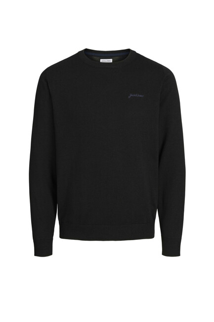 Jack & Jones - Erkek Brad Sweat 12258846 Siyah (1)