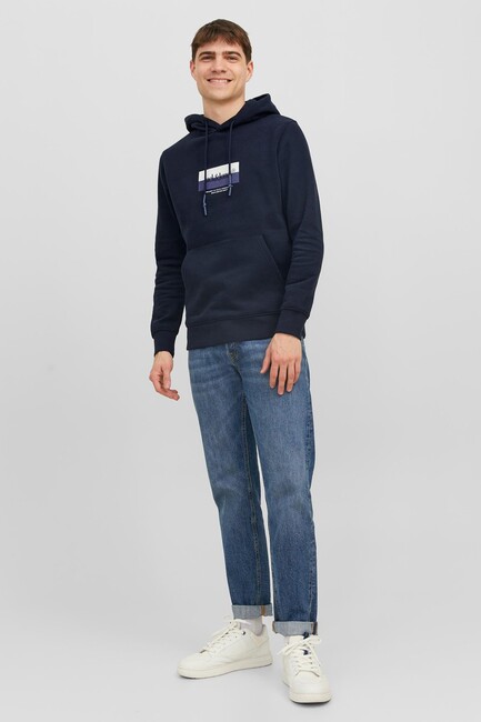 Jack & Jones - Erkek Dalston Sweat 12242197 Lacivert (1)