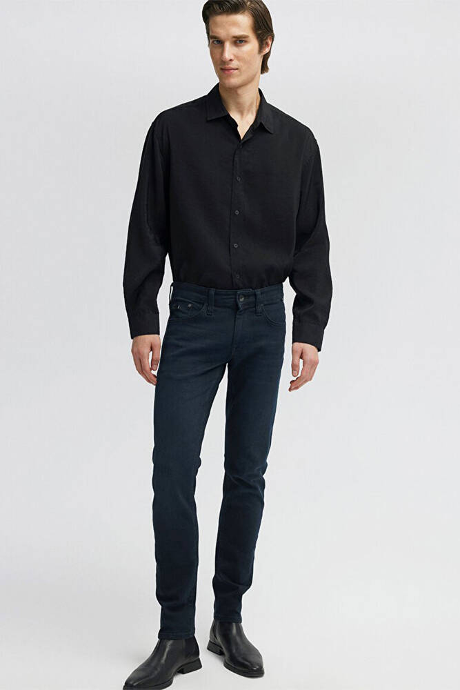 Erkek Jake Mavi Black Jean Pantolon 0042227245 Lacivert 