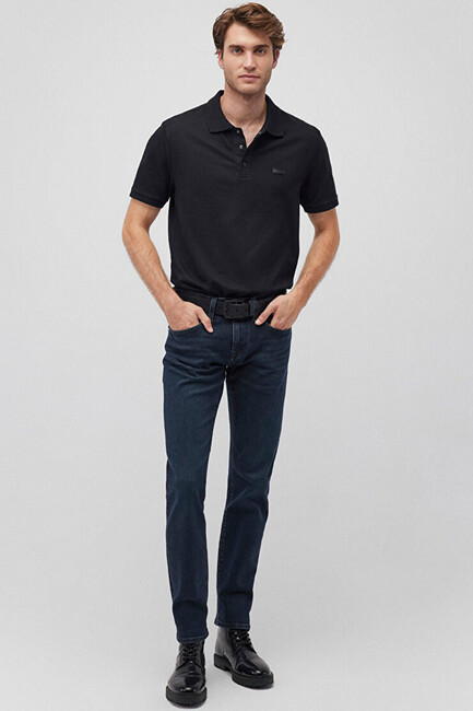 Mavi - Erkek Jake Mossy Lux Black Jean Pantolon 0042287868 Lacivert 