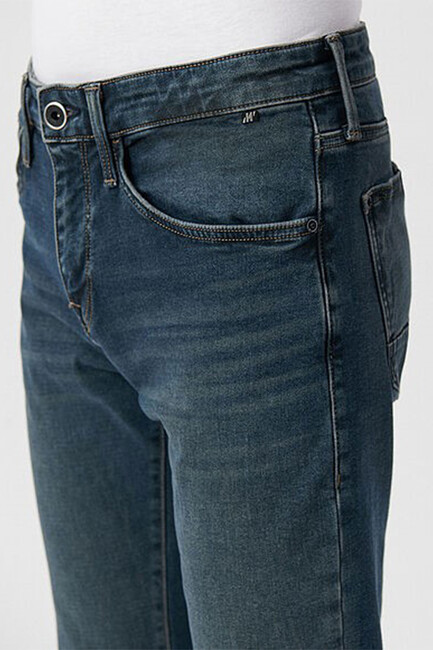 Erkek Jake Pro Sport Jean Pantolon 0042285095 Mavi - Thumbnail