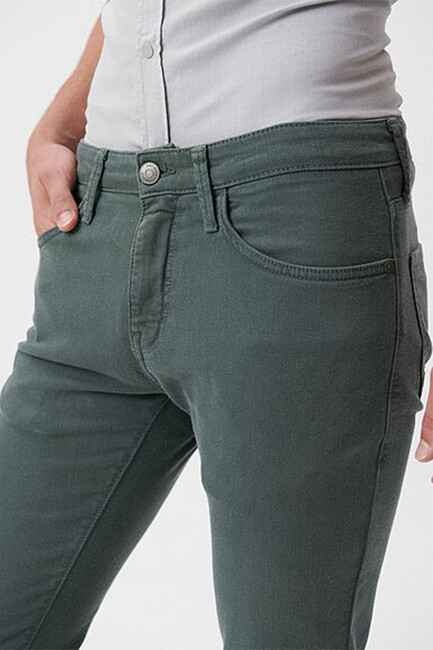 Erkek Jake Urban Comfort Jean Pantolon 0042285644 Yeşil - Thumbnail