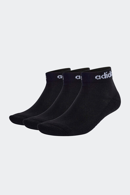 Adidas - Erkek Lin Ankle 3P Çorap IC1305 Siyah 