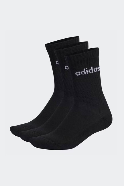 Adidas - Erkek Lin Crew 3P Çorap IC1301 Siyah 