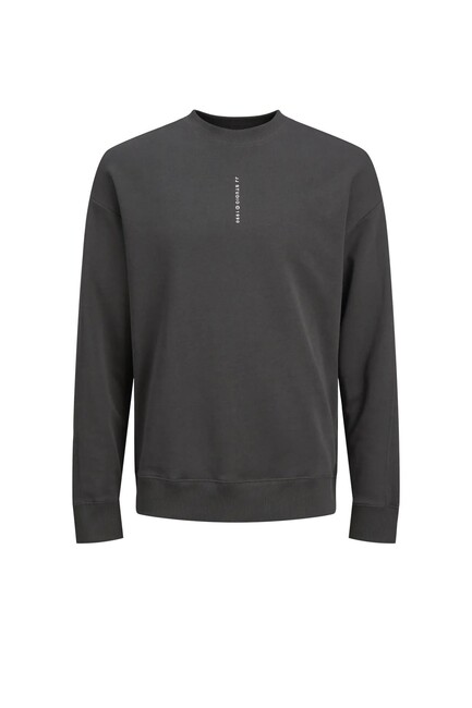 Jack & Jones - Erkek Mıcah Sweat 12256808 Gri 