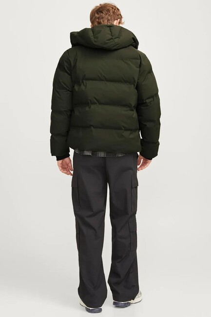 Erkek Payne Puffer Mont 12256887 Haki - Thumbnail