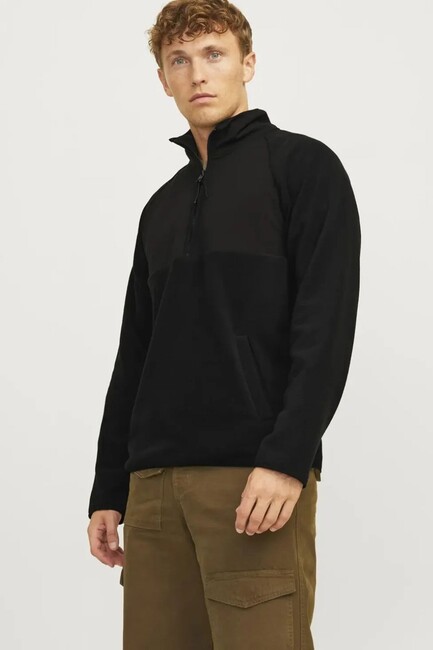 Jack & Jones - Erkek Peak Sweat 12260979 Siyah 