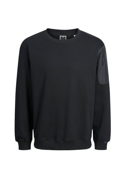 Jack & Jones - Erkek Raymer Sweat 12261428 Siyah 