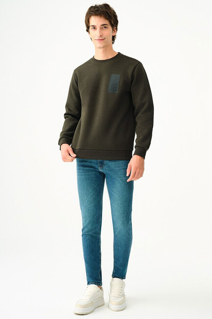 Loft - Erkek Regular Fit Sweatshirt LF2034185 Haki (1)