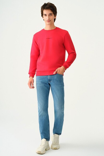 Loft - Erkek Regular Fit Sweatshirt LF2034268 Pembe (1)