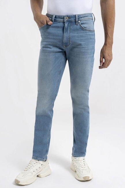 Loft - Erkek Ricardo Slim Fit Jean Pantolon LF2036089 Mavi (1)