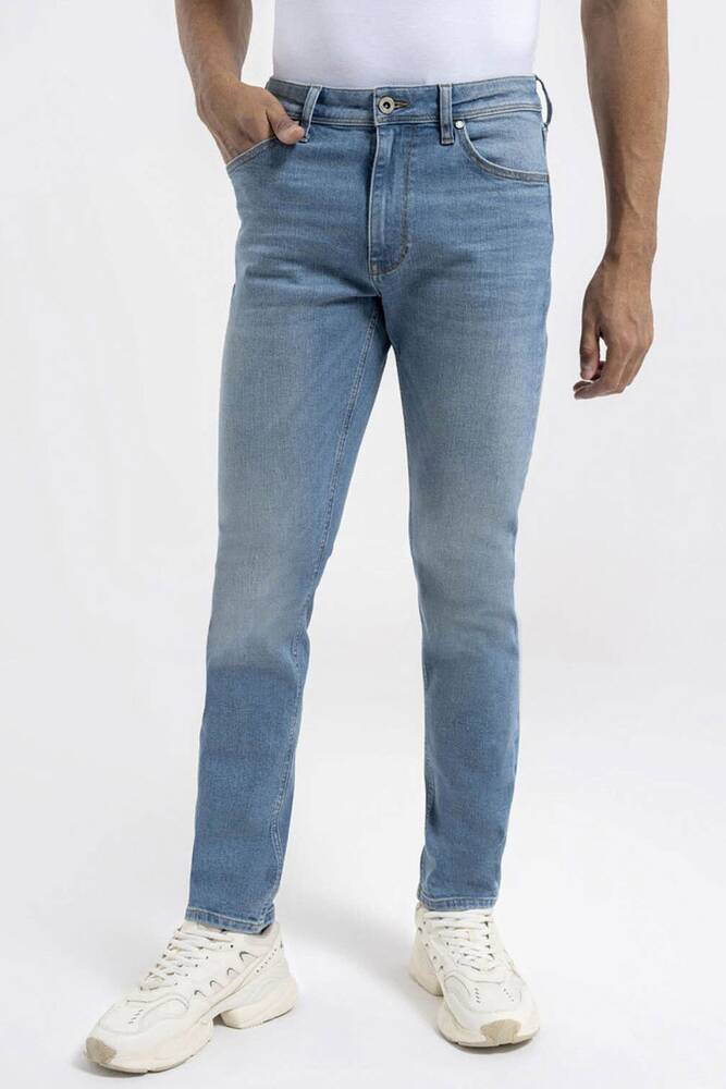 Erkek Ricardo Slim Fit Jean Pantolon LF2036089 Mavi 