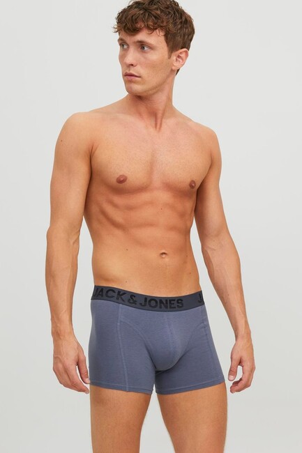 Erkek Shade Solid 3P Boxer 12250607 Siyah - Thumbnail