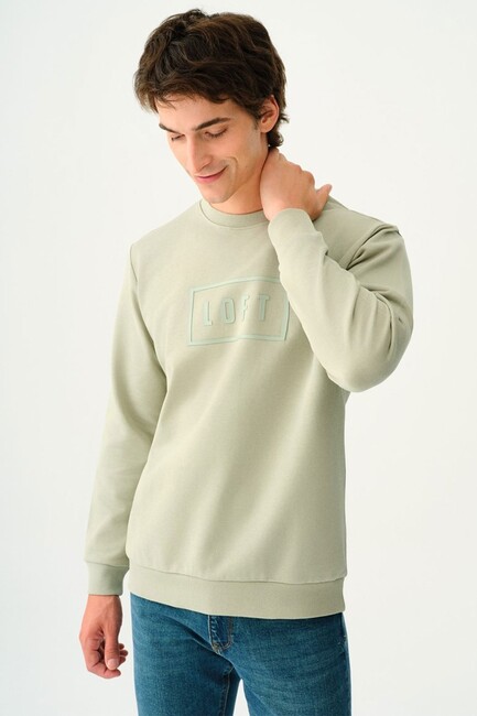 Loft - Erkek Sweat LF2037097 Yeşil 