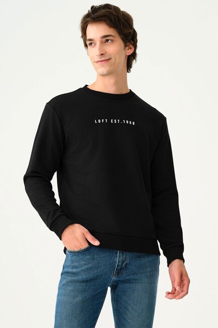 Loft - Erkek Sweat LF2037100 Siyah 