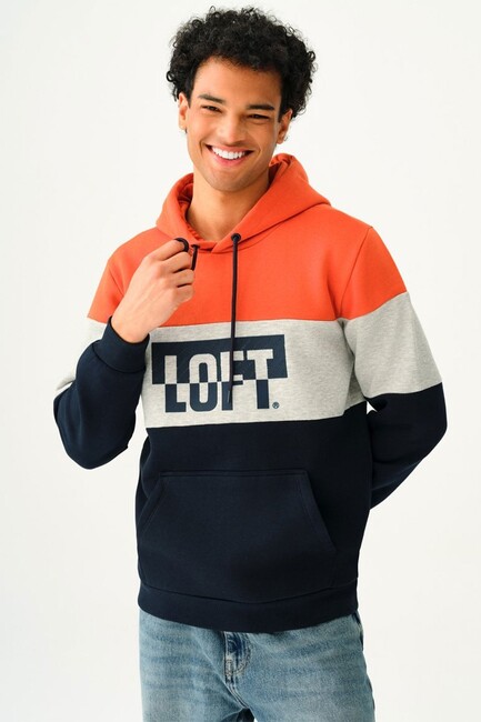 Loft - Erkek Sweat LF2037267 Turuncu 