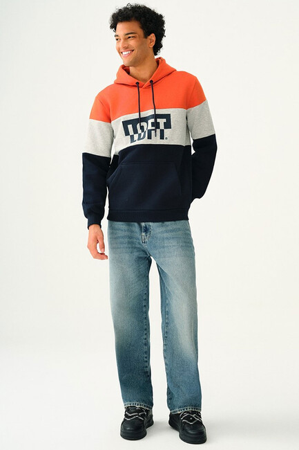 Loft - Erkek Sweat LF2037267 Turuncu (1)