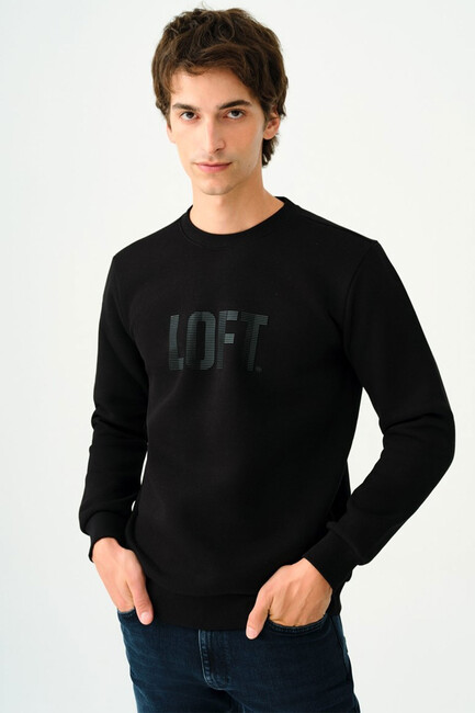 Loft - Erkek Sweat LF2037363 Siyah 