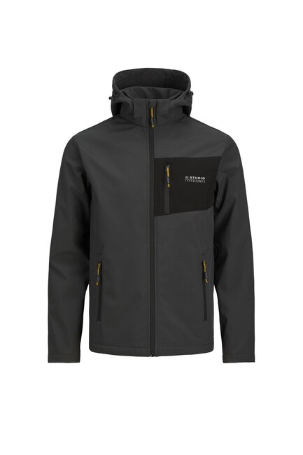 Erkek Taylor Softshell Ceket 12259615 Gri - Thumbnail