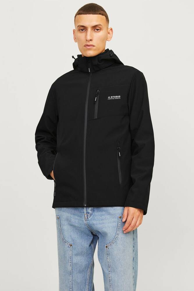 Erkek Taylor Softshell Ceket 12259615 Siyah 