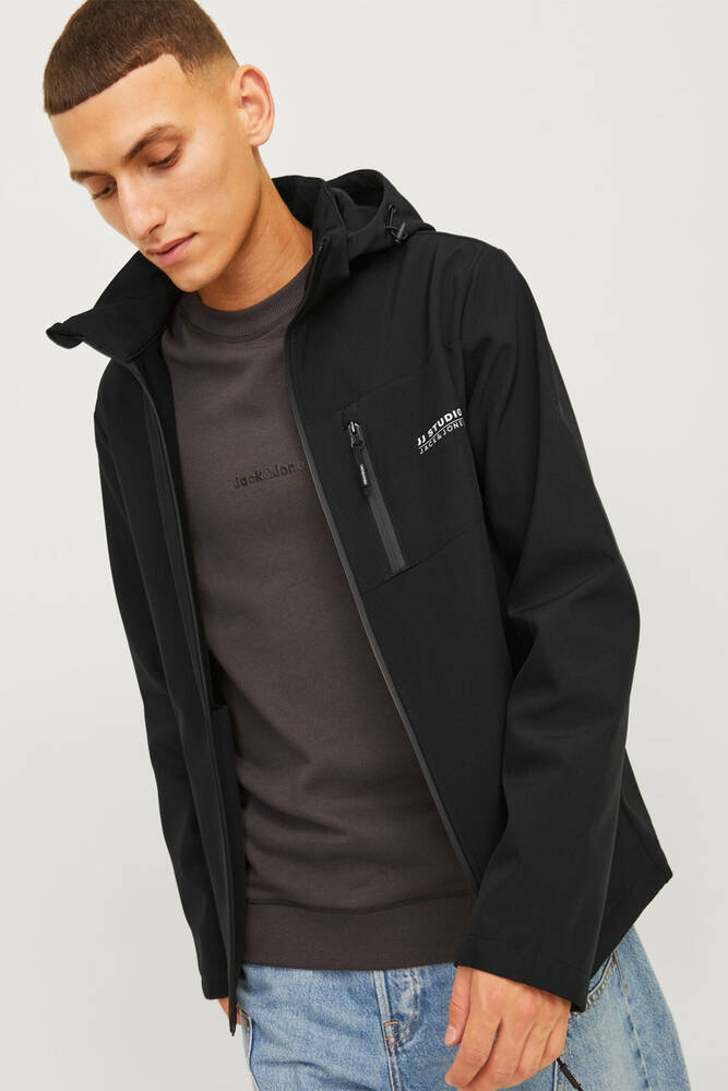 Erkek Taylor Softshell Ceket 12259615 Siyah 