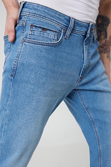 Erkek Terrybrown Jean Pantolon LF2032672 Mavi - Thumbnail