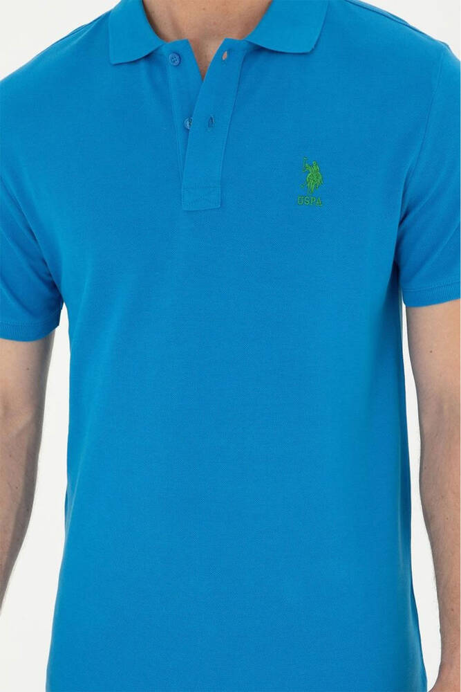 Erkek Polo Yaka Basic Tişört 000-1794860 Saks 