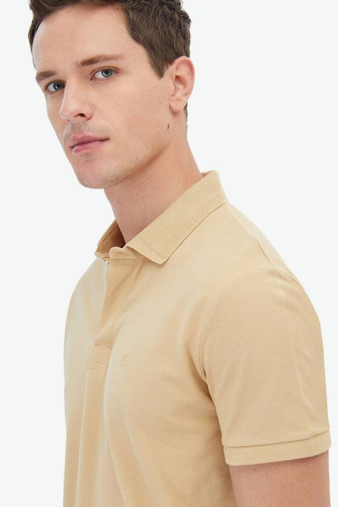 Erkek Polo Yaka Tişört 10148382 Camel 