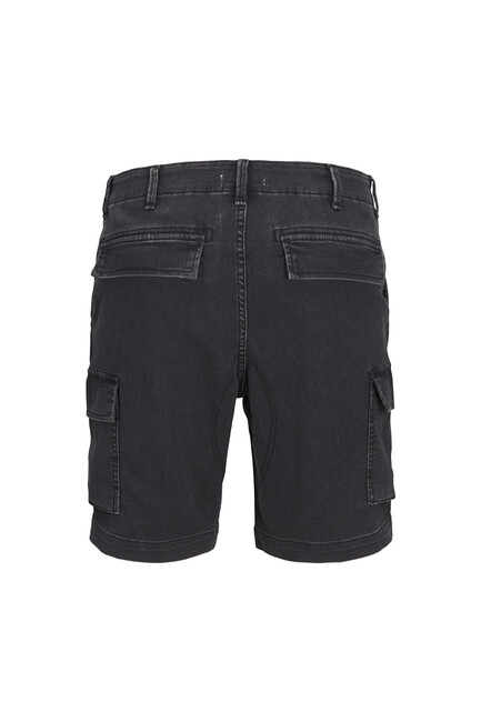 Jack & Jones - Erkek Tucker Cargo Şort 12253749 Siyah (1)