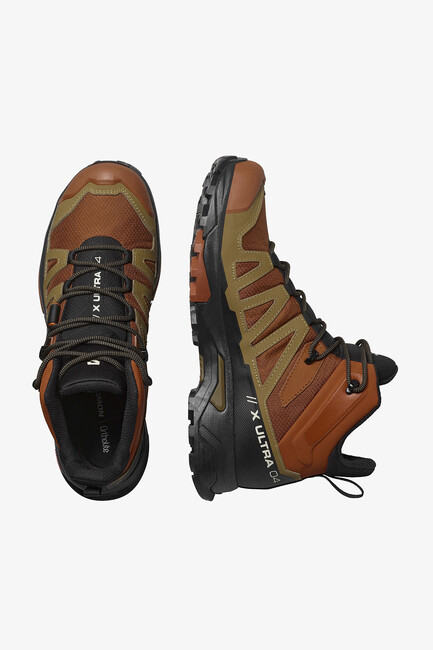 Salomon - Erkek X Ultra 4 Mıd GTX Outdoor Bot L47685400 Kahve (1)