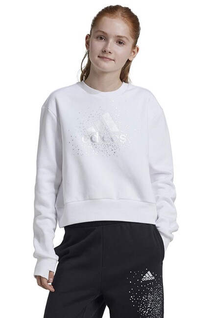 Adidas - GLM Crew Sweat IX9330 Beyaz 