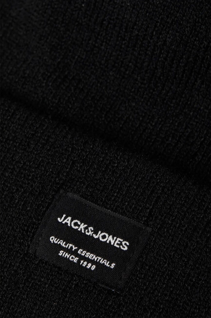 Jack & Jones - Erkek Dna Bere 12092815 Siyah (1)