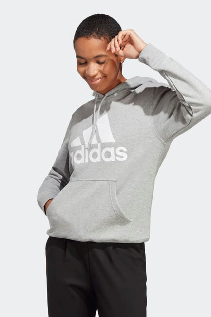 Adidas - Kadın Big Logo Sweat IC6896 Gri 