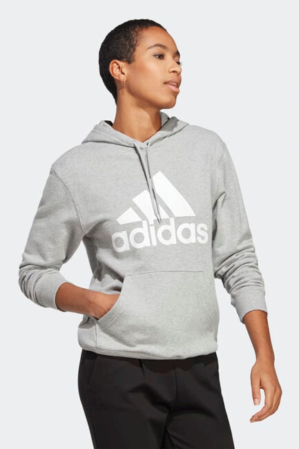 Kadın Big Logo Sweat IC6896 Gri - Thumbnail