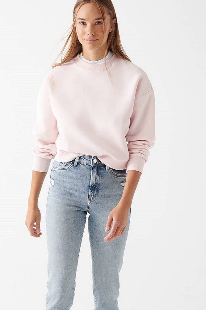 Kadın Crop Sweat 1611147-70992 Pembe 