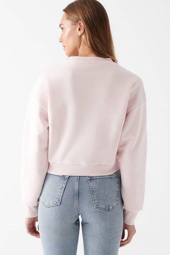 Kadın Crop Sweat 1611147-70992 Pembe 